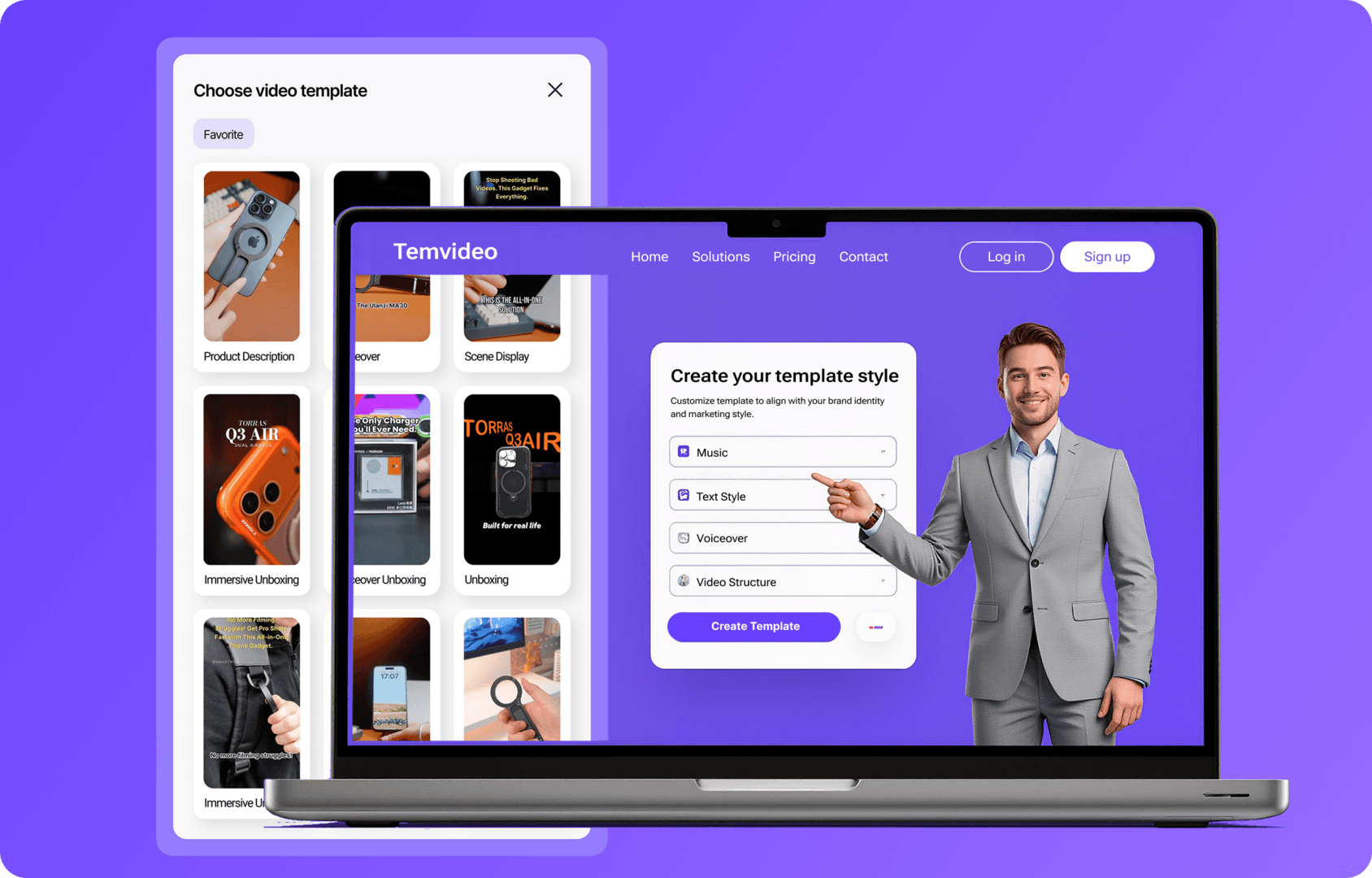 AI generated TikTok ad from static image