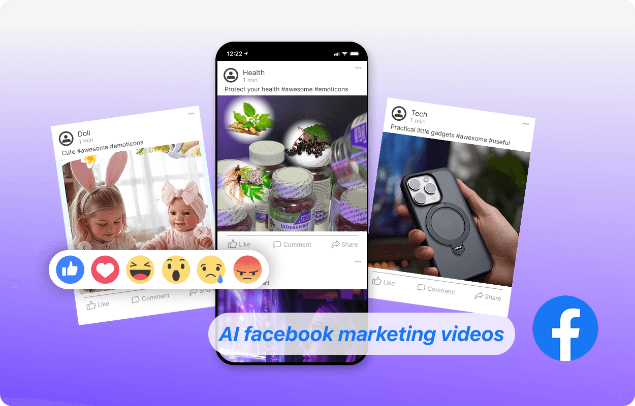 AI generated TikTok ad from static image
